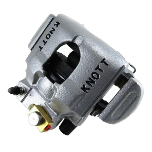 LOADRITE KNOTT DISC BRAKE CALIPER W/ PADS LEFT SIDE