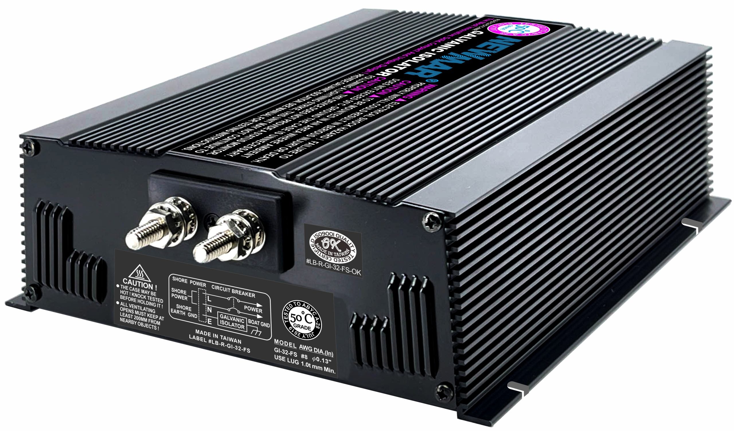 Newmar GI-30-FS 30AGalvanic Isolator with Fail Safe