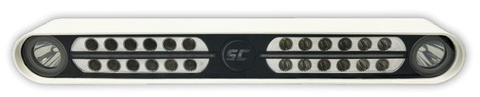 Shadow Caster Eagle Ray Light Bar Dual Optics Black Housing 12/24v