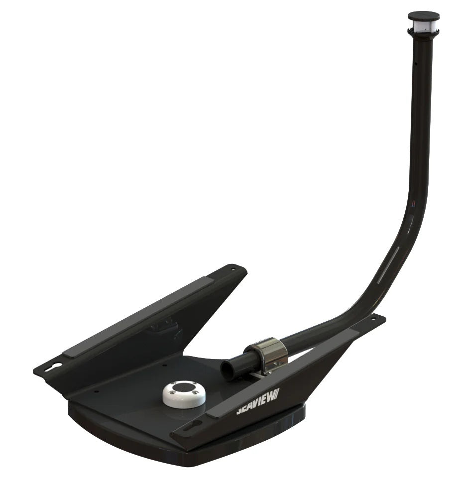 Seaview ADABLANKBLK Plate Black Use for Spotlight, No Holes